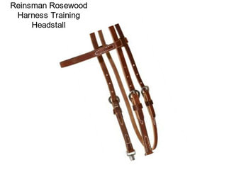 Reinsman Rosewood Harness Training Headstall