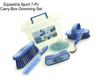 Equestria Sport 7-Pc Carry-Box Grooming Set
