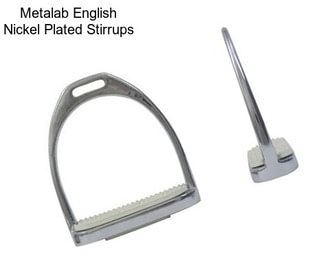 Metalab English Nickel Plated Stirrups