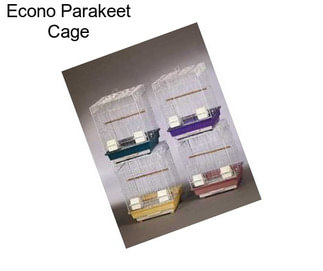 Econo Parakeet Cage