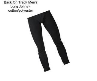 Back On Track Men\'s Long Johns - cotton/polyester