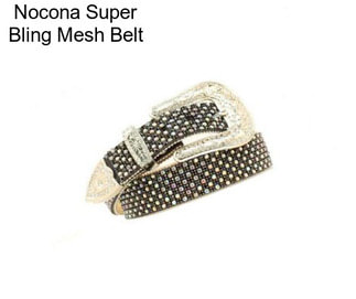 Nocona Super Bling Mesh Belt