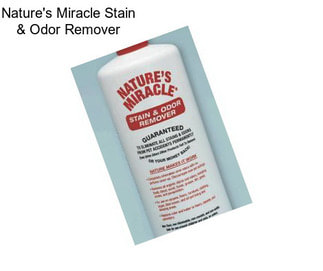 Nature\'s Miracle Stain & Odor Remover