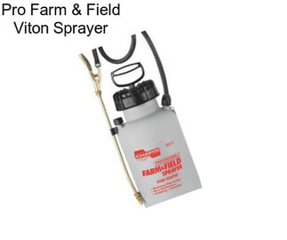 Pro Farm & Field Viton Sprayer