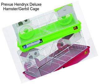 Prevue Hendryx Deluxe Hamster/Gerbil Cage