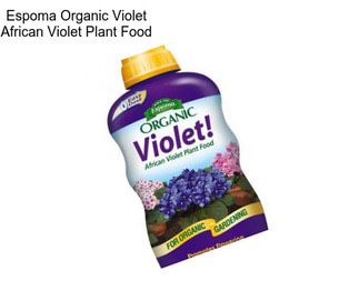 Espoma Organic Violet African Violet Plant Food