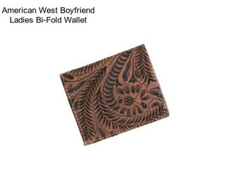 American West Boyfriend Ladies Bi-Fold Wallet