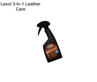 Lexol 3-In-1 Leather Care