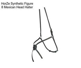 HorZe Synthetic Figure 8 Mexican Head Halter