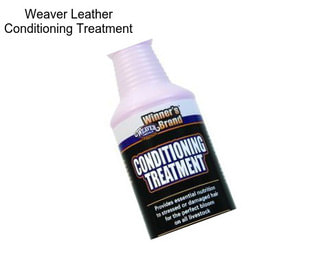 Weaver Leather Conditioning Treatment