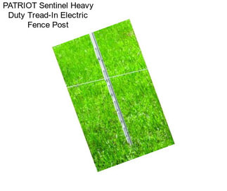 PATRIOT Sentinel Heavy Duty Tread-In Electric Fence Post