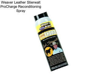 Weaver Leather Stierwalt ProCharge Reconditioning Spray