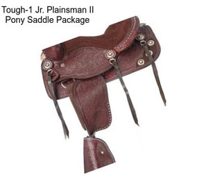 Tough-1 Jr. Plainsman II Pony Saddle Package