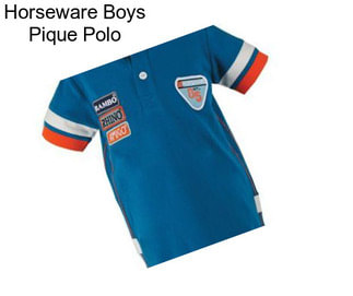 Horseware Boys Pique Polo