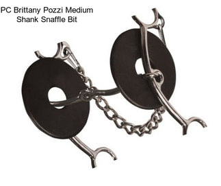 PC Brittany Pozzi Medium Shank Snaffle Bit