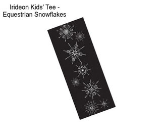 Irideon Kids\' Tee - Equestrian Snowflakes