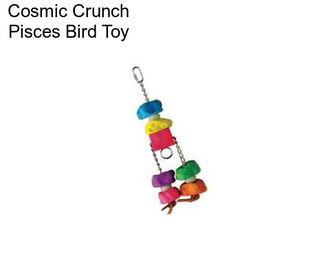 Cosmic Crunch Pisces Bird Toy