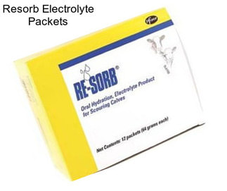 Resorb Electrolyte Packets