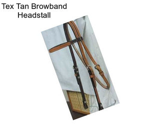 Tex Tan Browband Headstall