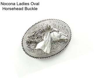 Nocona Ladies Oval Horsehead Buckle