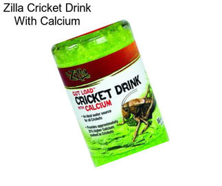 Zilla Cricket Drink With Calcium