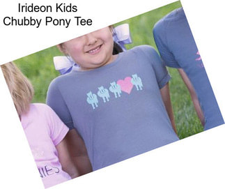 Irideon Kids Chubby Pony Tee