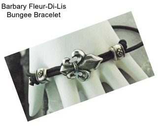 Barbary Fleur-Di-Lis Bungee Bracelet