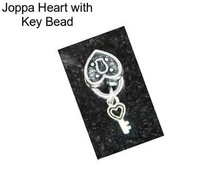 Joppa Heart with Key Bead