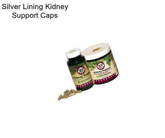 Silver Lining Kidney Support Caps