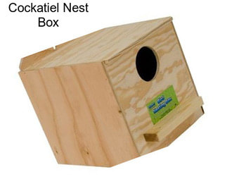 Cockatiel Nest Box