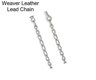 Weaver Leather Lead Chain