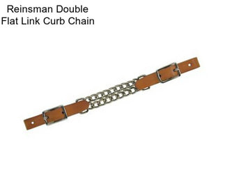 Reinsman Double Flat Link Curb Chain