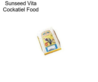 Sunseed Vita Cockatiel Food