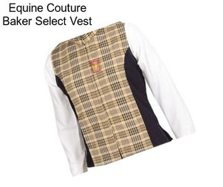 Equine Couture Baker Select Vest