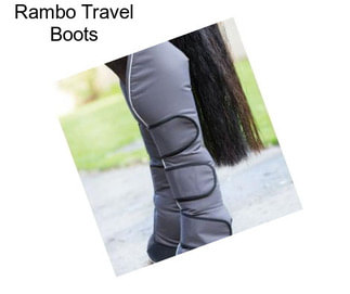 Rambo Travel Boots