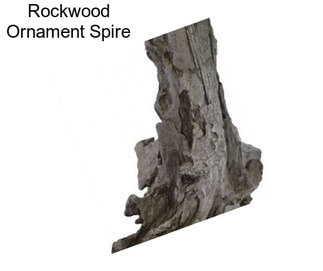 Rockwood Ornament Spire