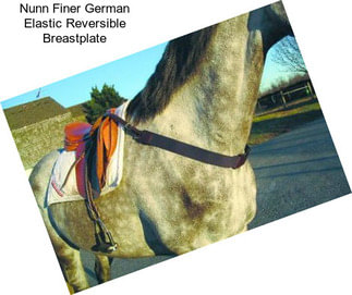 Nunn Finer German Elastic Reversible Breastplate