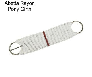 Abetta Rayon Pony Girth