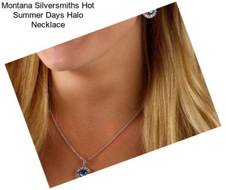 Montana Silversmiths Hot Summer Days Halo Necklace