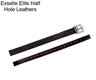 Exselle Elite Half Hole Leathers