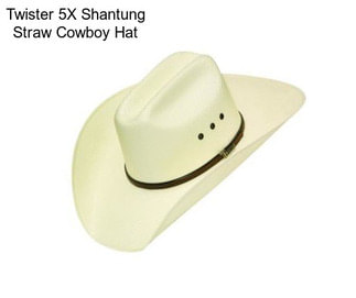 Twister 5X Shantung Straw Cowboy Hat