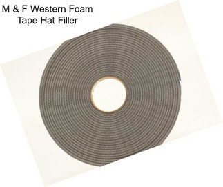 M & F Western Foam Tape Hat Filler