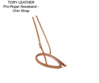 TORY LEATHER Pro-Roper Noseband - Chin Strap