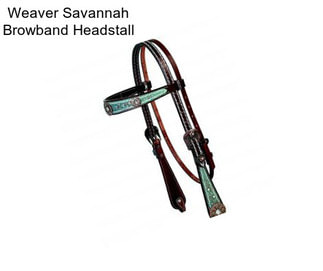 Weaver Savannah Browband Headstall