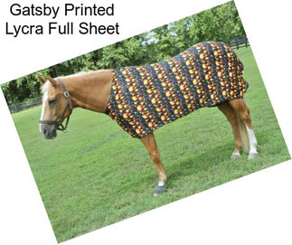 Gatsby Printed Lycra Full Sheet