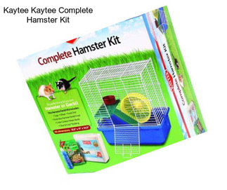 Kaytee Kaytee Complete Hamster Kit