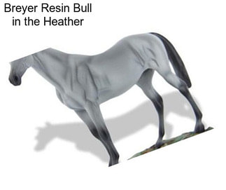 Breyer Resin Bull in the Heather