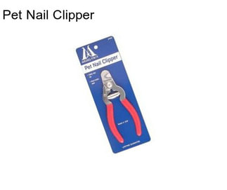 Pet Nail Clipper