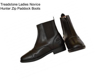 Treadstone Ladies Novice Hunter Zip Paddock Boots