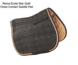 Roma Ecole Star Quilt Close Contact Saddle Pad